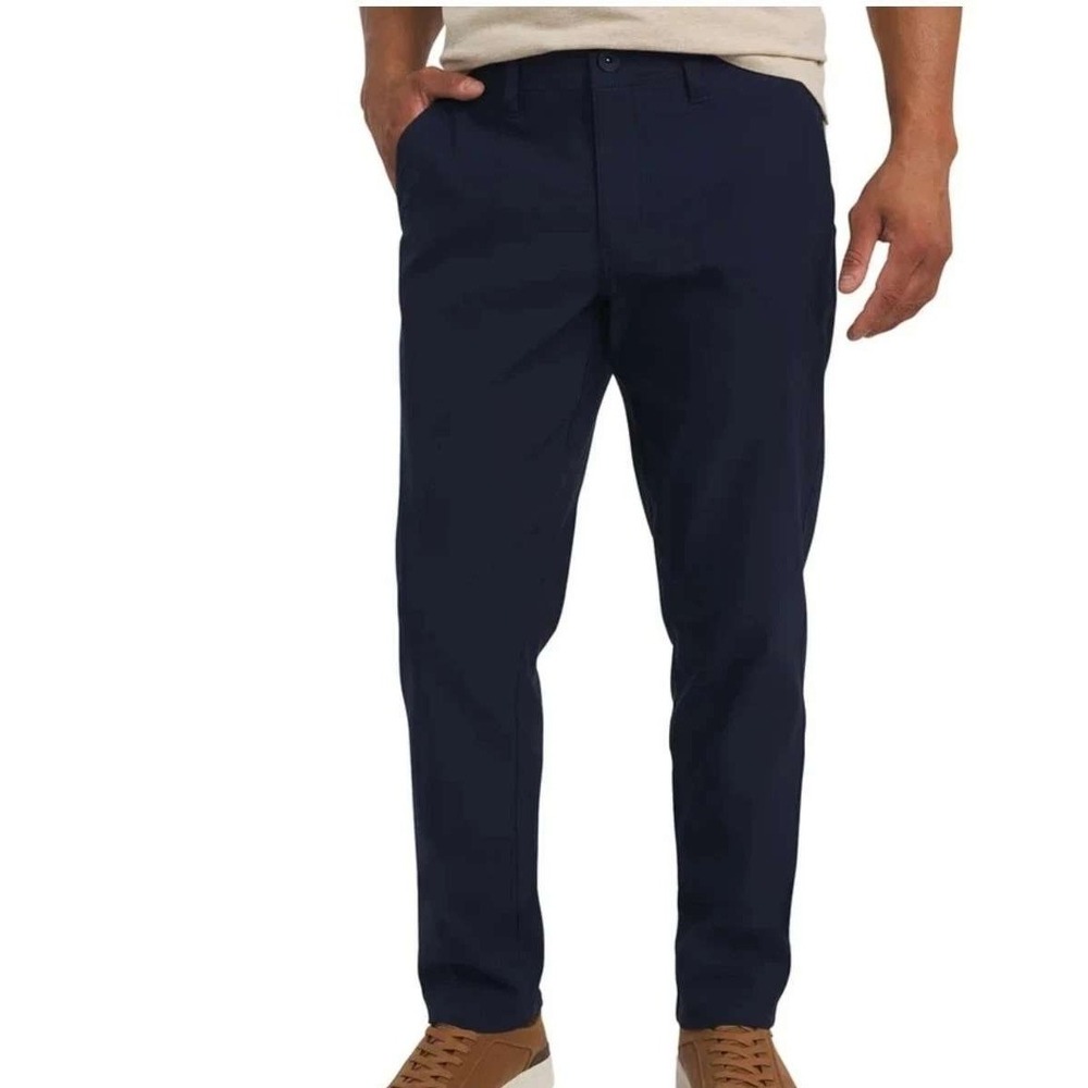 Weatherproof Vintage Regular Hybrid Taper Tech Pants Men's 32x30 Blue Outdoor